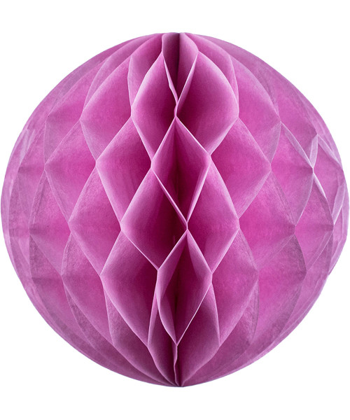  Paper Honeycomb Balls (25cm) - Baby Pink