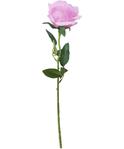 Artificial Single Stalk Rose - Pink