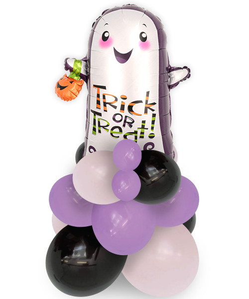 [Frightfully Fun Halloween] Spooky Balloons Stand - Trick Or Treat Cute Ghost Boo