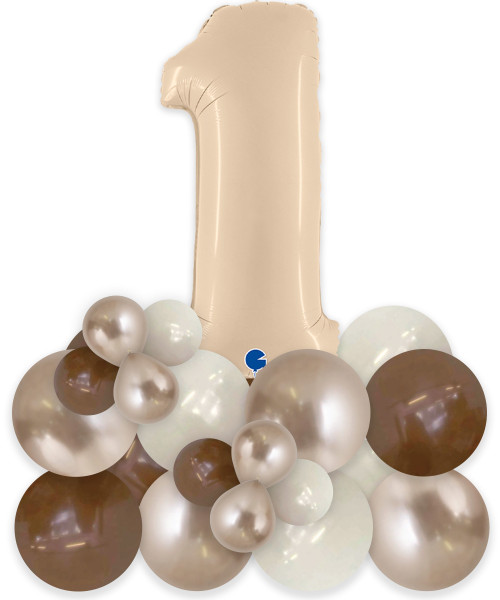 [Birthday] Create your own Birthday Bash Chalk Matte Reflex Balloons Centerpiece (1 Digit) - Satin Cream

Color Combi: Reflex Champagne, Chalk Matte Oat Milk, Chalk Matte Woodgrain