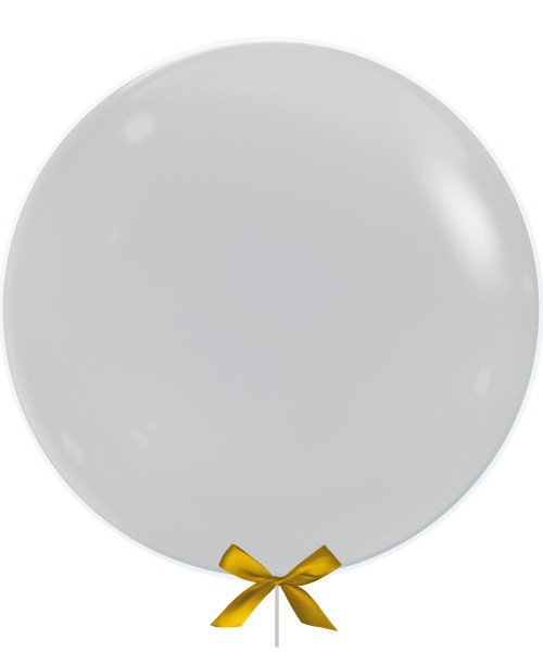 24" Jewel Bubble Balloon - Fashion Grey
