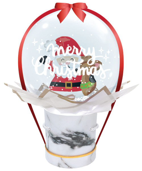 [Merry Christmas 2023] Christmas Balloon Dome - Santa Buddy Wishing you a Merry Christmas 