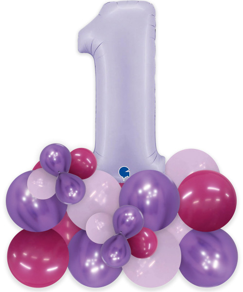 [Birthday] Create your own Birthday Bash Chalk Matte Reflex Balloons Centerpiece (1 Digit) - Satin Lilac

Color Combi: Reflex Violet, Chalk Matte Cranberry, Chalk Matte Wisteria 
