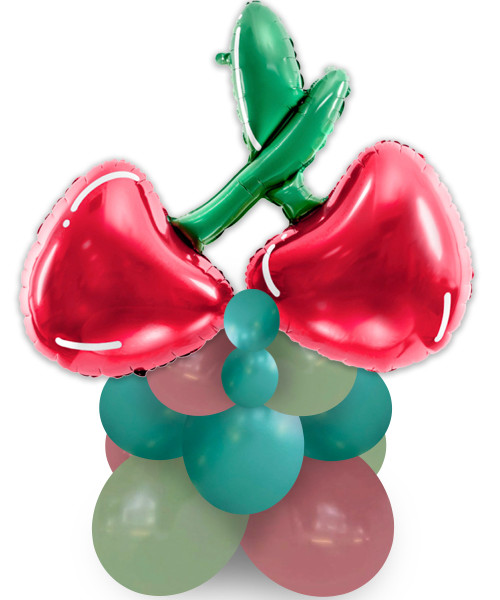 [Fruit] Cheery Cherry Chrome Balloon Stand

Chrome green, Chalk matte pine green, Chalk matte morganite