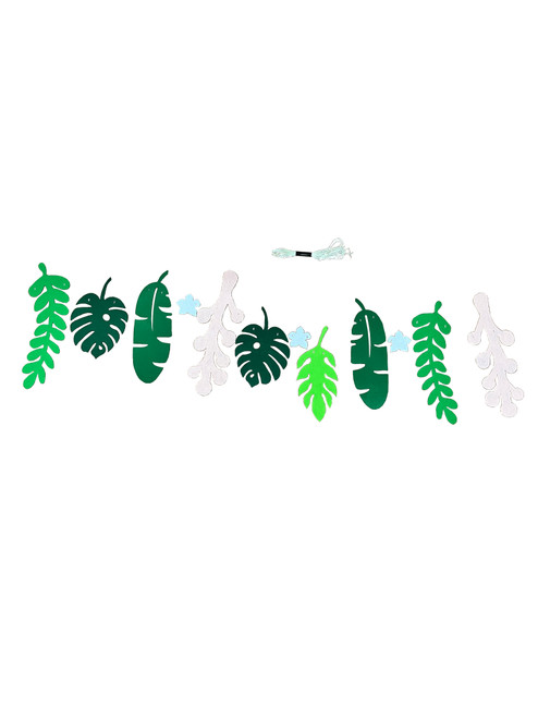 Felt Material Leaves Garland