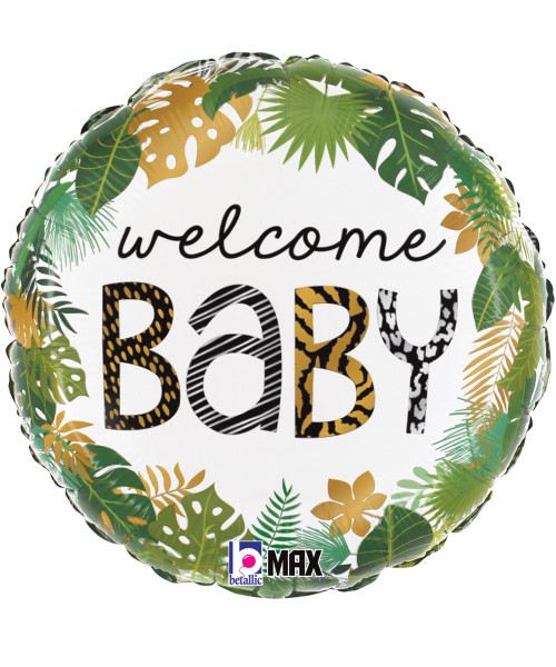 Jungle Welcome Baby Balloons Bouquet