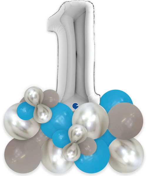[Birthday] Create your own Birthday Bash Chalk Matte Reflex Balloons Centerpiece (1 Digit) - Silver

Color Combi: Reflex Blue, Chalk Matte Curious Blue, Chalk Matte Tidal