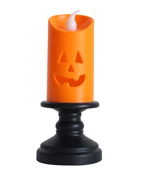 [Spooky Halloween] Small Flameless Pumpkin Colorful LED Light 