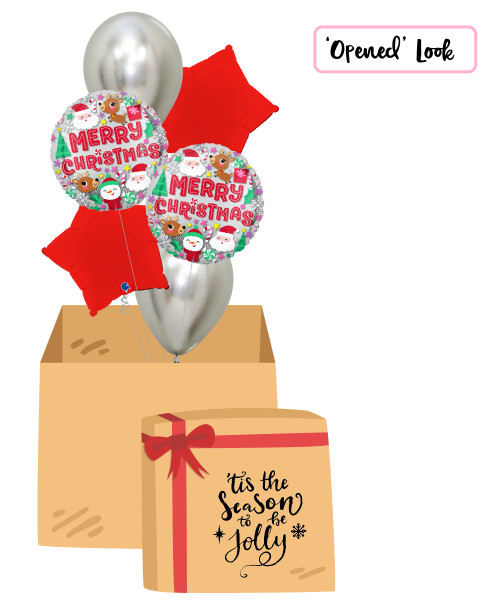 [Merry Christmas 2025] Christmas Buddies Balloons Surprise Box