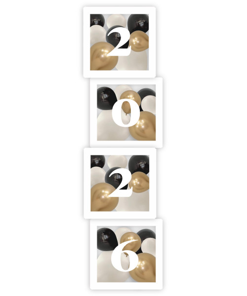 [Happy New Year 2026] New Year That Balloon Box (4 Boxes) - 2026