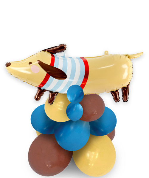 [Animal] The Friendly Dachshund Chalk Matte Chrome Balloon Stand

Colors: Chalk Matte Golden Sand, Chrome Blue & Chalk Matte Berry Cocoa