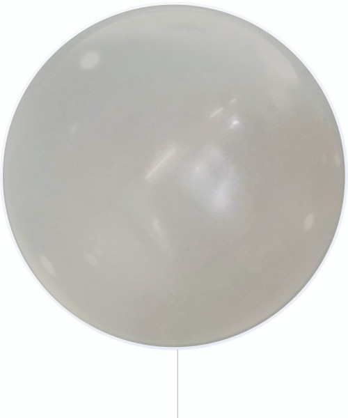 22" Jewel Bubble Balloon - Fashion Grey