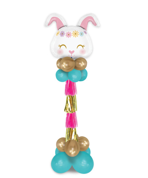 [Mid Autumn 中秋佳节] Mid Autumn Festival Themed  Balloons Tower  - Hippie Bunny