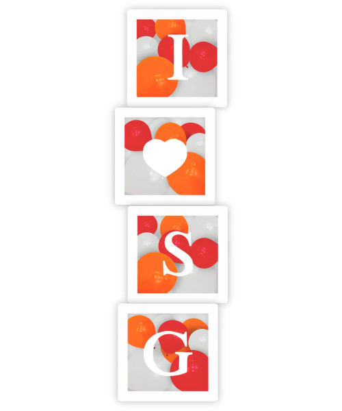 [National Day 2026] That Balloon Box (4 Boxes) - I ❤️ SG
