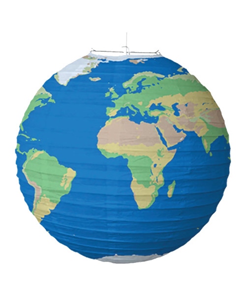 Paper Lantern (30cm) - Planet Earth