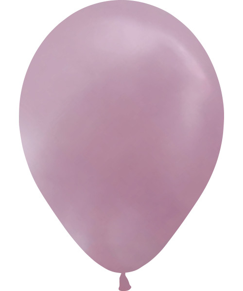 12" Standard Fashion Color Round Latex Balloon - Pastel Dusk Lavender