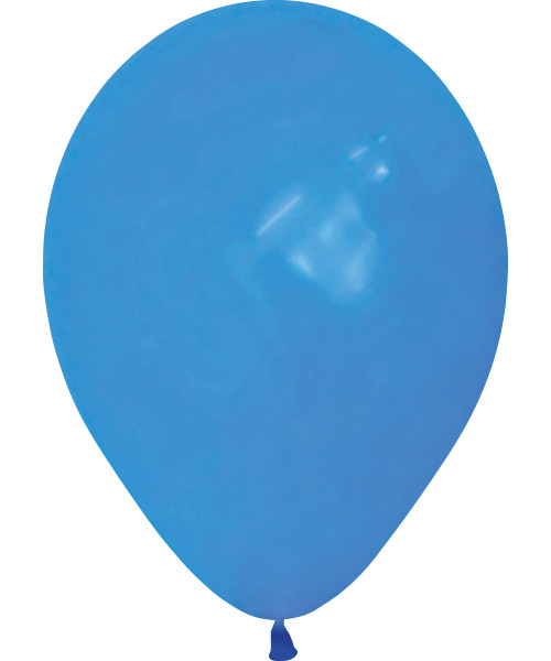 12" Standard Fashion Color Round Latex Balloon - Blue