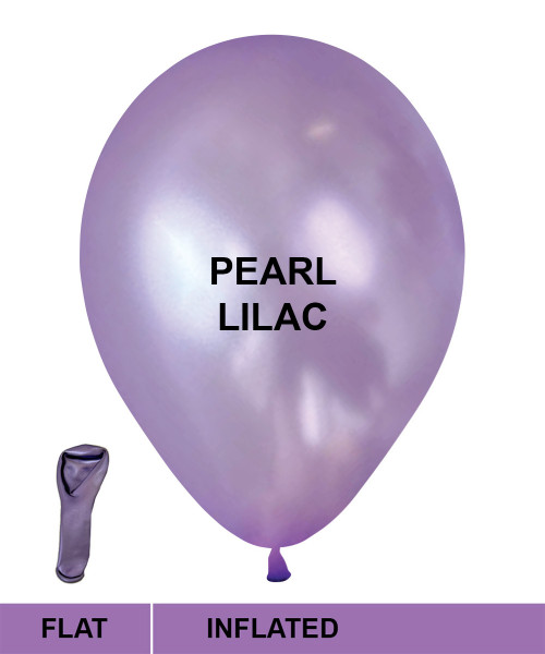 5" Mini Metallic Color Round Latex Balloon - Pearl Lilac 5" Mini Metallic Color Round Latex Balloon - Pearl Lilac