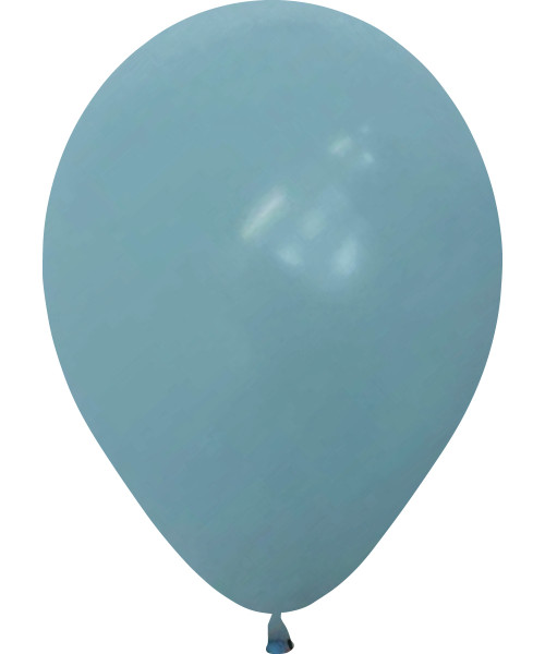 5" Chalk Matte Color Round Latex Balloon - Glacier