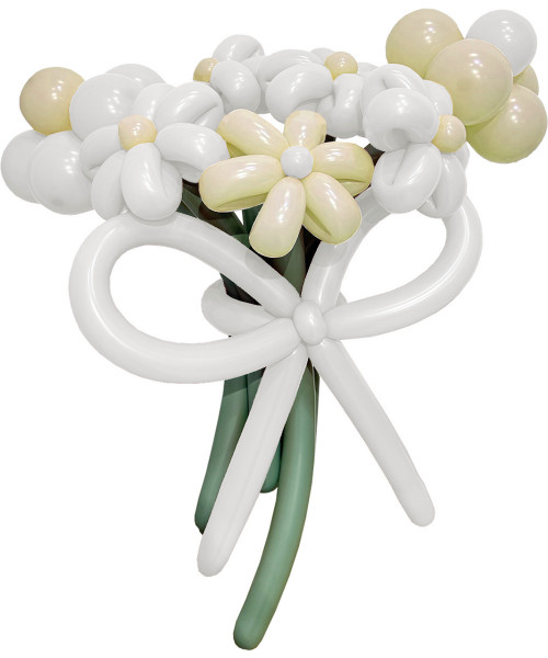 (Pick your own color) Flower Daisy Balloons Hand Bouquet (7 Stalks)

Color Combination: Fashion White, Fashion Pastel Matte Yellow, Fashion Eucalyptus (stalk)