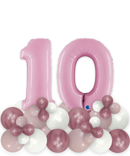 Create your own Birthday Bash Chrome Chalk Matte Balloons Centerpiece  - Pastel Pink

Color Combi: Reflex Pink, Chalk Matte Pure White, Chalk Matte Vintage Pink