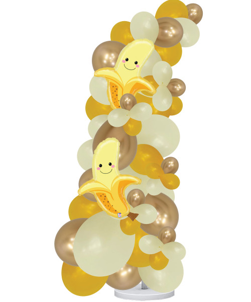 (Pick your favourite Food and Beverage Themed and Colors!) Standing Organic Balloons Arch 2m - Food and Beverage Themed

Color Combination: Fashion Pastel Matte Yellow, Mustard, and Reflex Gold
Theme Foil: Smiley Banana