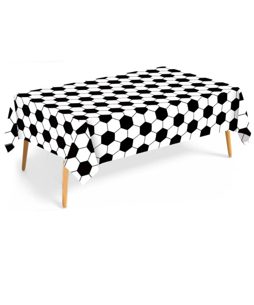 [Table Cover] Disposable Table Plastic Cover - Soccer Ball 