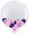 32'' Jumbo Perfectly Round Gumball Aqua Balloon - Mini Fashion Balloons Stuffed (25 Colors)