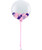 32'' Jumbo Perfectly Round Gumball Aqua Balloon - Mini Fashion Balloons Stuffed (25 Colors)