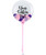 32'' Personalised Jumbo Perfectly Round Gumball Aqua Balloon - Mini Fashion Balloons Stuffed (25 Colors)