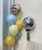 15" Personalised Globe 4D Balloon - Silver
