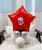 [National Day 2026] 18" Personalised Star (Matte Red) Balloon Display Delight - I ❤️ SG Merlion