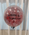 36" Personalised Jumbo Perfectly Round Balloon - Shredded Red Confetti 