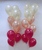 (Create Your Own Helium Balloon Cluster) 12" Ombre Balloons Cluster  - Metallic Colors