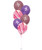 [Pink Unicorn] Magical Pink Unicorn Balloons Package - Reflex & Marble Latex Balloons Clusters 