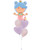 [Mermaid] Magical Mermaid Underwater World Balloons Package - Fairyland Mermaid Macaron Matte Lilac Heart Balloons Bouquet