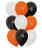 [Frightfully Fun Halloween] 12" Latex Halloween Themed Helium Balloons Cluster - Trick Or Treat (12pcs)