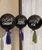 15" Personalised Globe 4D Balloon - Satin Fume Black