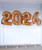 [Happy New Year 2024] Happy New Year Giant Number "2024" Foil Balloons - Gold