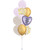 (Create Your Own Helium Balloons Cluster) Personalised Heart Eternal Elegance Balloons Cluster

Color: Fashion Lilac, Fashion White Sand, Metallic Gold Round Confetti, Chrome Gold and Satin Luxe Pastel Lilac Heart Foil