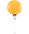 36"/3Feet Jumbo Perfectly Round Latex Balloon Styled with 1 Tassel - Golden Rod