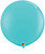  36"/3Feet Jumbo Perfectly Round Latex Balloon - Caribbean Blue