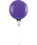 36"/3Feet Jumbo Perfectly Round Latex Balloon Styled with 1 Tassel - Purple Violet