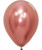 12" Reflex Round Latex Balloon - Rose Gold