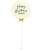 22" Personalised Jewel Balloon - Macaron Pastel Yellow