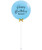 22" Personalised Jewel Balloon - Fashion Blue