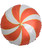 [Merry Christmas 2025] Dazzling Lollipop Swirl Candy Foil Balloon (18inch)