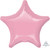 32" Giant Star Foil Balloon - Metallic Pink