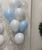 (Create Your Own Helium Balloons Cluster) 12'' Round Confetti (1cm) Balloon Cluster  - Fashion Color