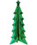 [Merry Christmas 2025] Upright Standing Foil Balloon (XL) - Glittering Christmas Tree 72inch (Emerald Green)